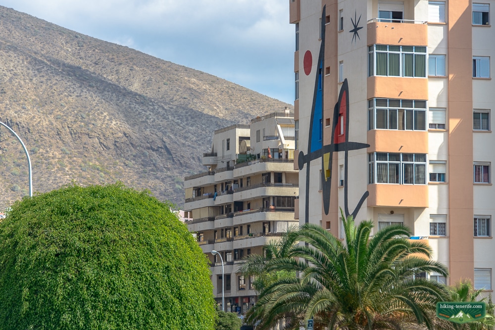 Las Americas resort coast in Tenerife