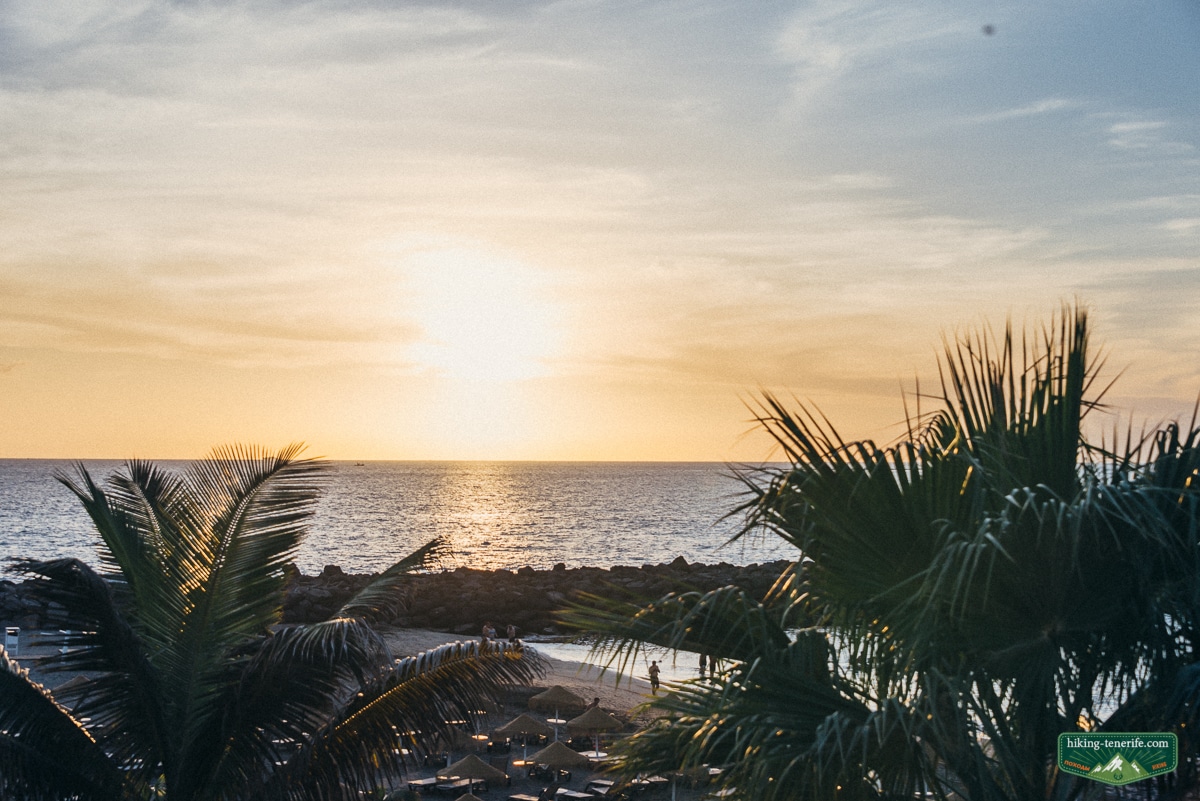 Sunset in Las Americas Tenerife
