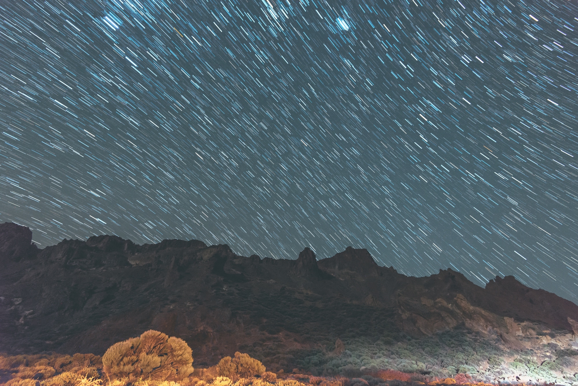 фотография звезд тенерифе