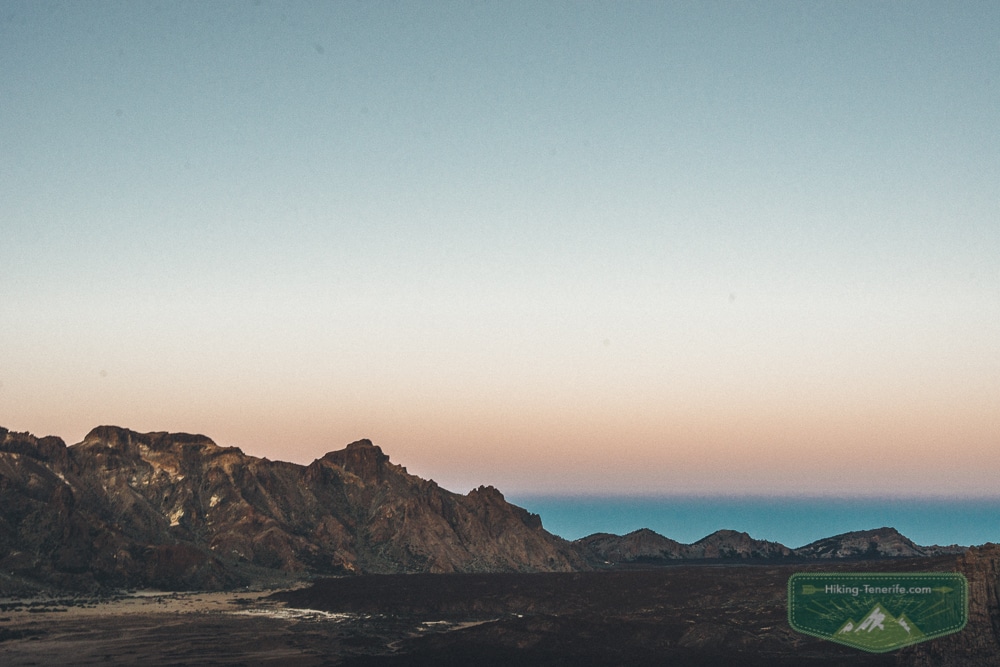 Sunrise over Teide National Park