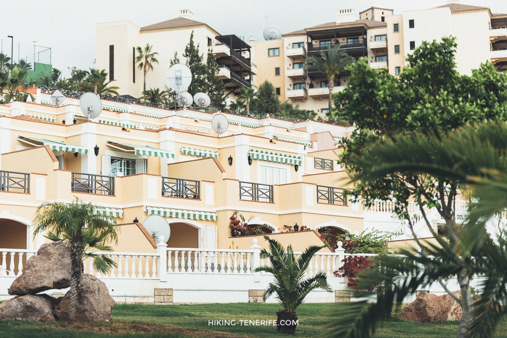 Los Cristianos resort streets and coast for choosing where to stay