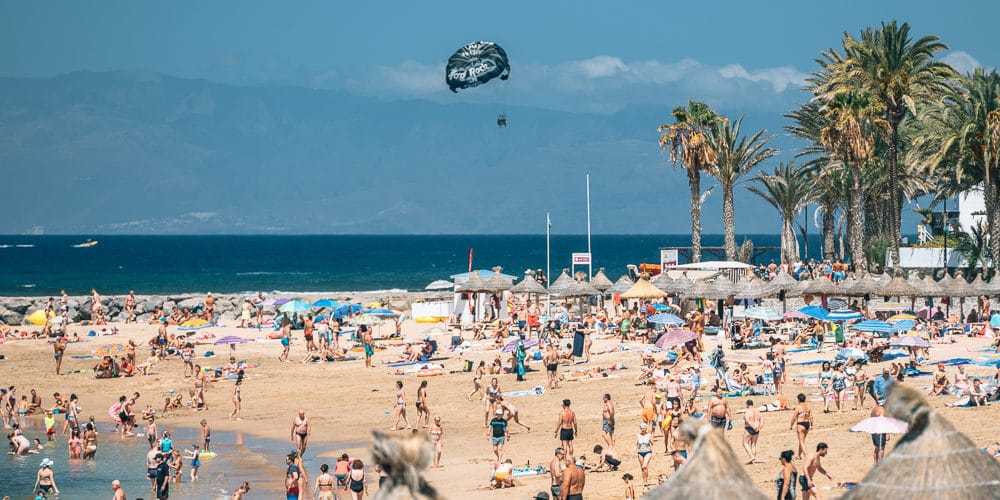 Summer on a Tenerife Beach